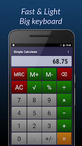 Simple Calculator 1.14 screenshot 1