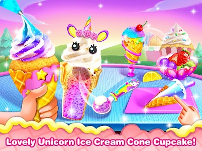 Ice Cream Cone Cupcake-Cupcake Mania  screenshot 1