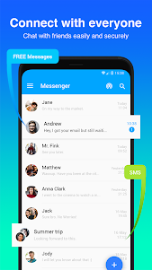 Mint Messenger - Chat And Sms 1.2 screenshot 1